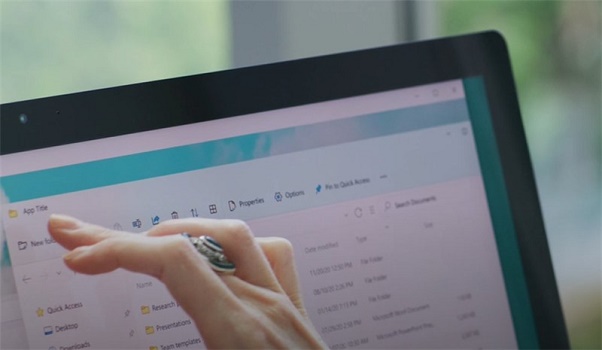 win11文件管理器升级 全新的ui优化触控体验插图