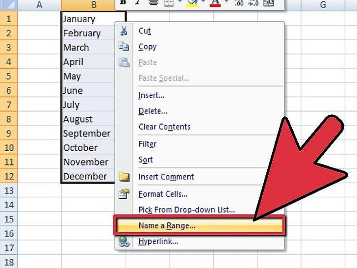 如何在Excel 2007中添加下拉框插图1
