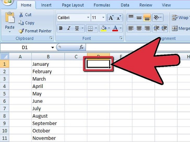 如何在Excel 2007中添加下拉框插图2