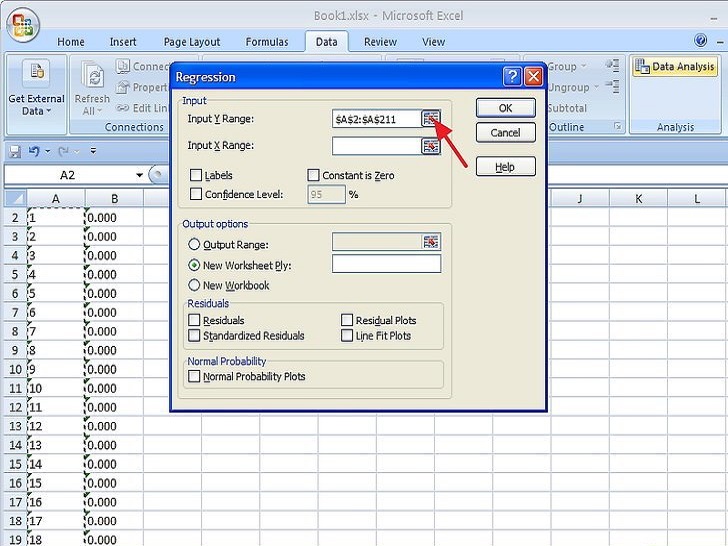 如何在 Microsoft Excel 中进行回归分析插图8