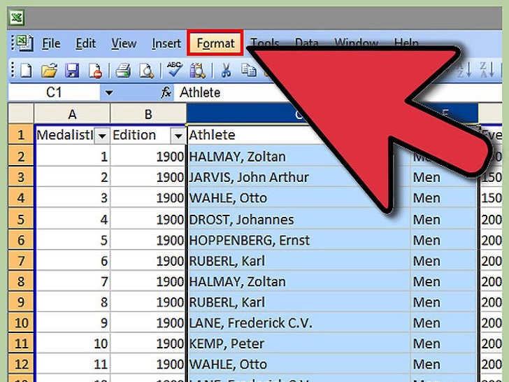 如何在 Excel 中显示隐藏的列插图10