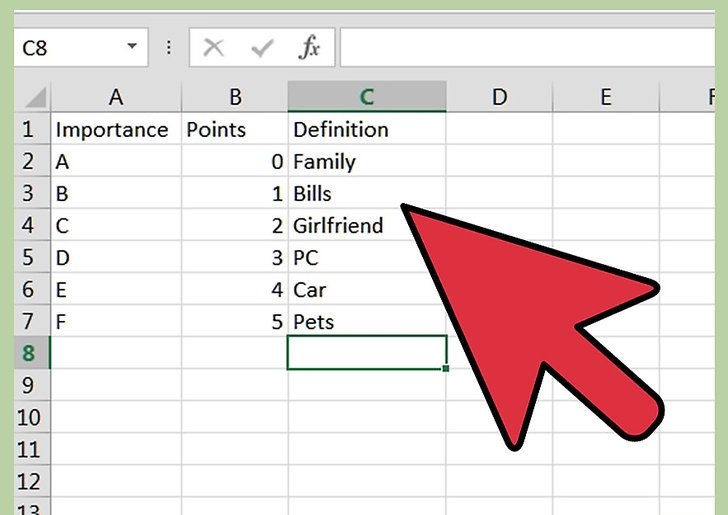 如何使用 Excel 管理事务优先级插图2