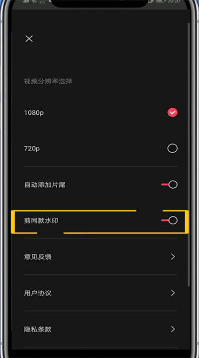 剪映中剪同款去水印的简单方法步骤截图