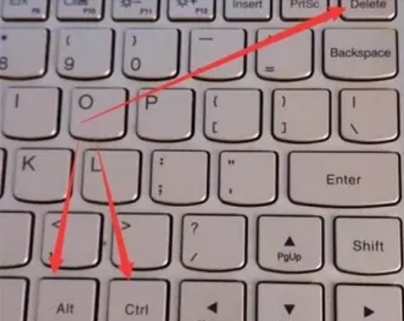 CTRL+ALT+DELETE