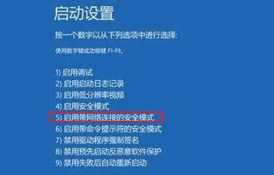 带有网络的安全模式