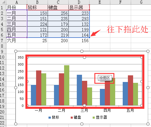 怎么让excel图表实时更新？插图4