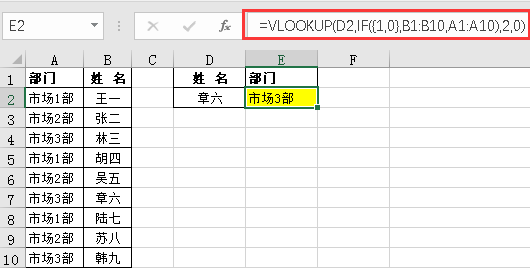 VLOOKUP函数怎么多条件查找插图3