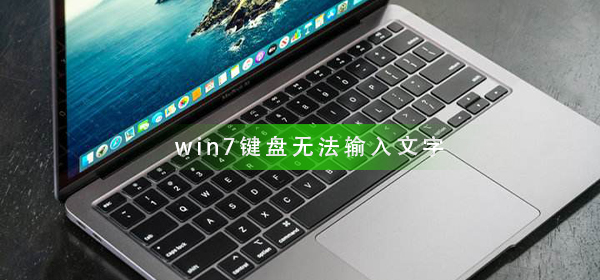 win7键盘无法输入文字怎么办插图