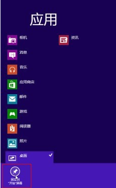 win8误删开始屏幕桌面图标怎么找回插图