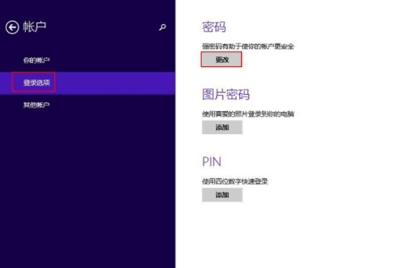 win8开机密码怎么取消插图2