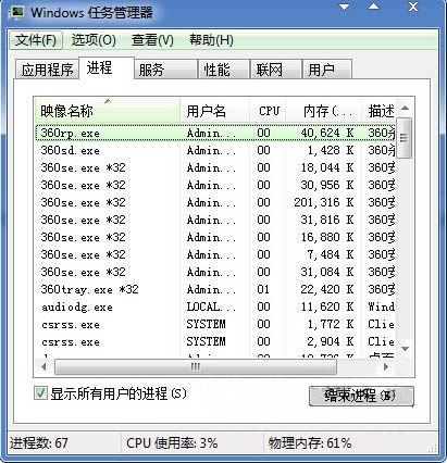 任务管理器