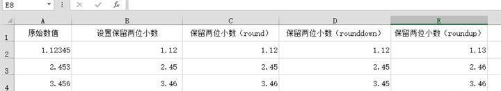 Excel如何才能保留两位小数插图1