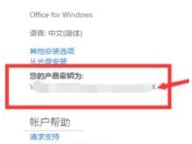 Office产品密钥在哪里查找插图7