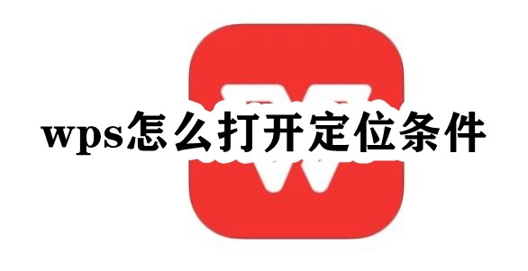 wps怎么打开定位条件插图