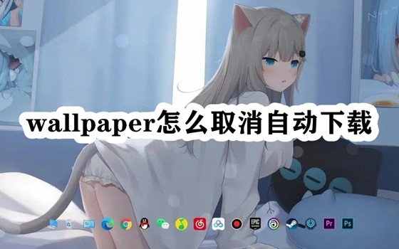 wallpaper怎么取消自动下载插图