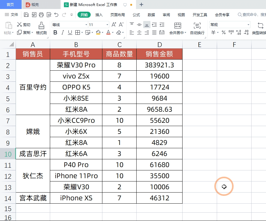 wps单元格怎么使用插图2