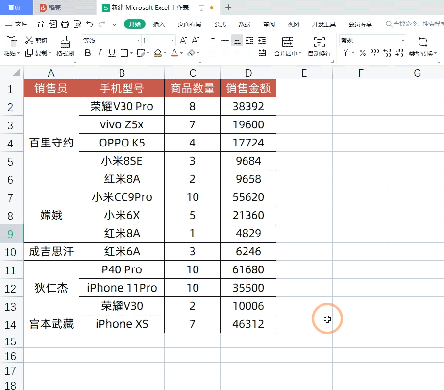 wps单元格怎么使用插图3
