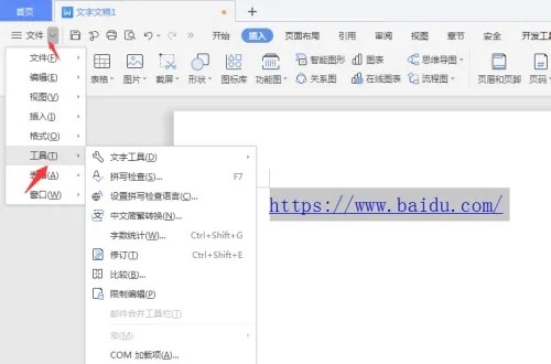 WPS文字域位置插图5