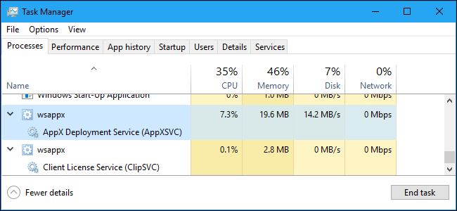 wsappx禁用了又自己开了 Win10彻底关闭wsappx进程操作教程插图