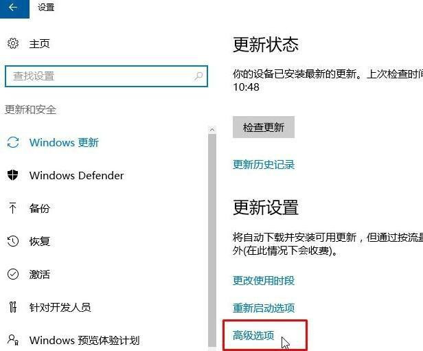 Win10系统delivery optimization服务占网速的解决方法插图2
