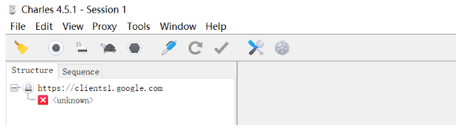 win10环境charles抓包unknow问题解决方案插图
