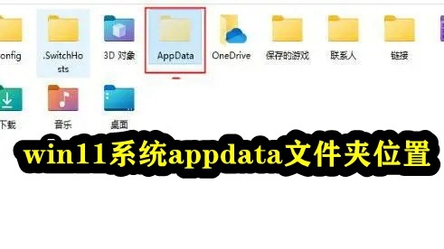 win11系统appdata文件夹位置插图