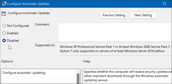 win11永久关闭自动更新插图11