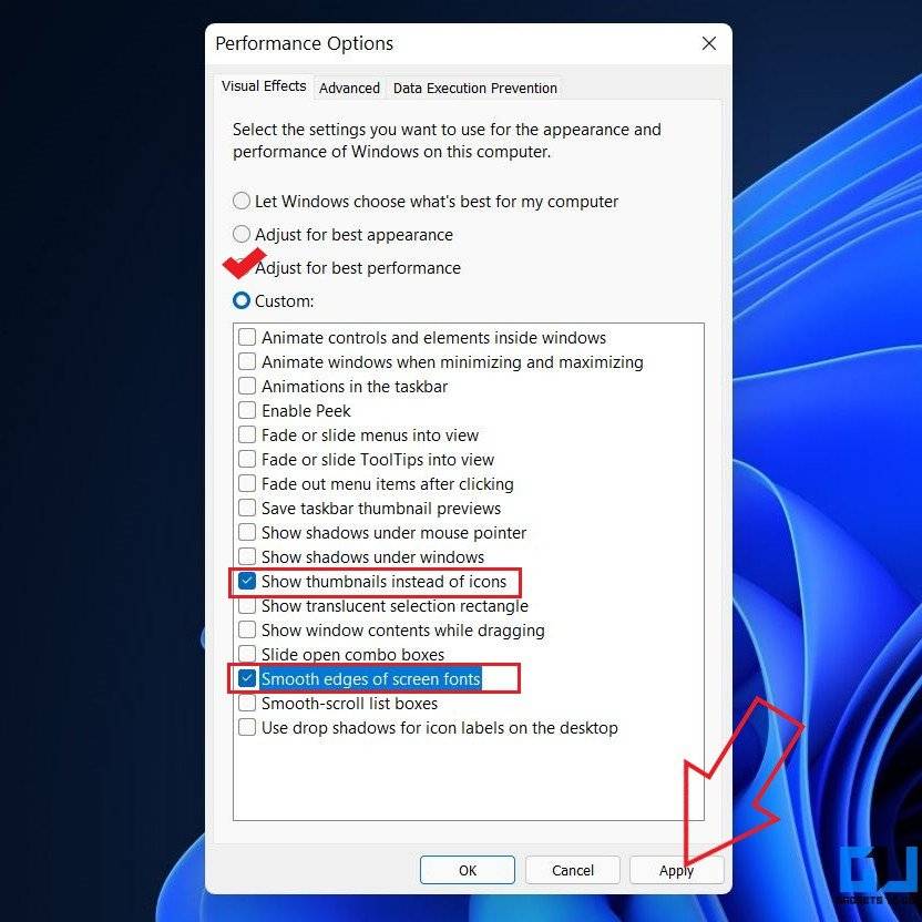 win11怎么关闭视觉效果
