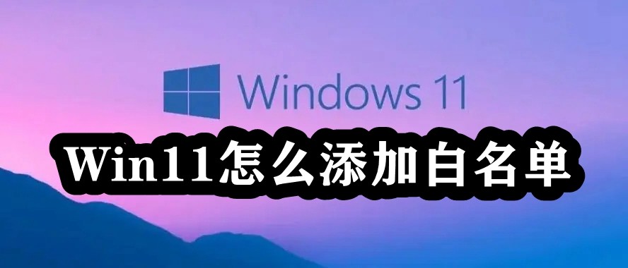 Win11怎么添加白名单插图