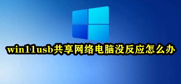 win11usb共享网络电脑没反应怎么办插图
