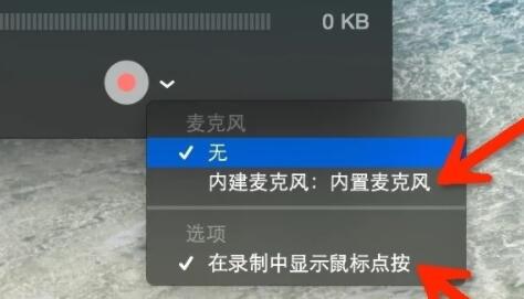 苹果电脑录屏带声音教程插图3