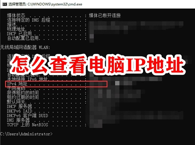 怎么查看电脑IP地址插图