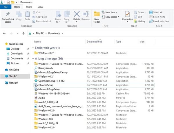 Win10 21H2全新文件管理器上手体验插图1