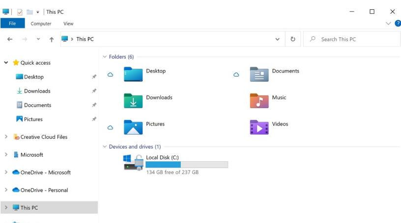 Win10 新增一批 “文件资源管理器”流畅设计图标插图1