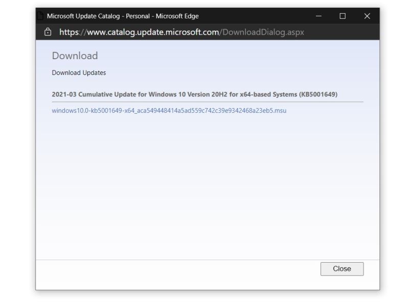 Win10 KB5001649安装失败提示错误代码0x80070541怎么办插图3