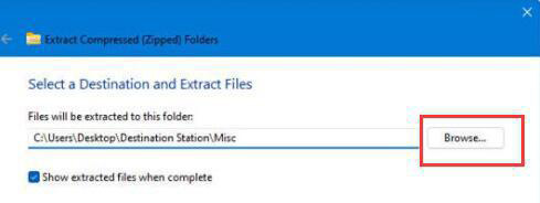win11自带解压缩功能怎么用插图2