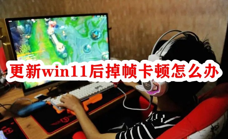 更新win11后掉帧卡顿怎么办插图