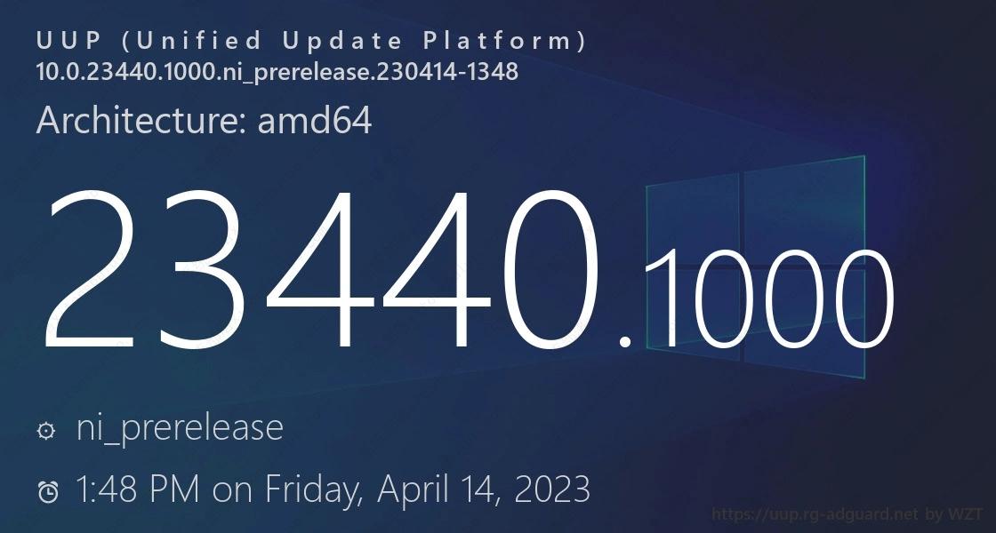 微软宣布Windows 11 Insider Preview Build 23440 Dev预览版推送！