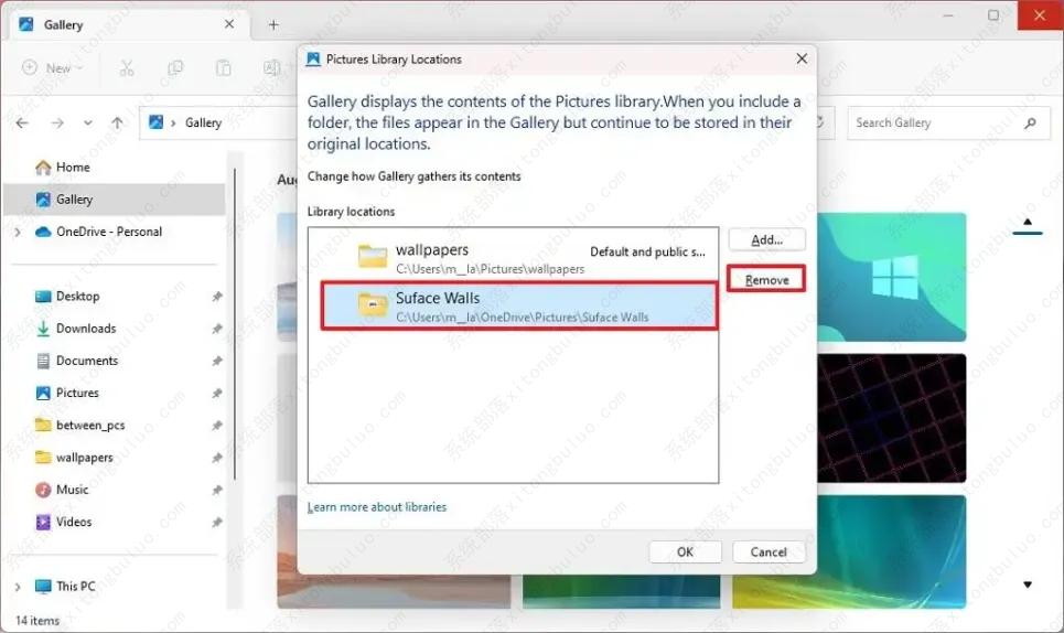 如何在Windows 11上的文件资源管理器库中添加或删除文件夹(预览版)？