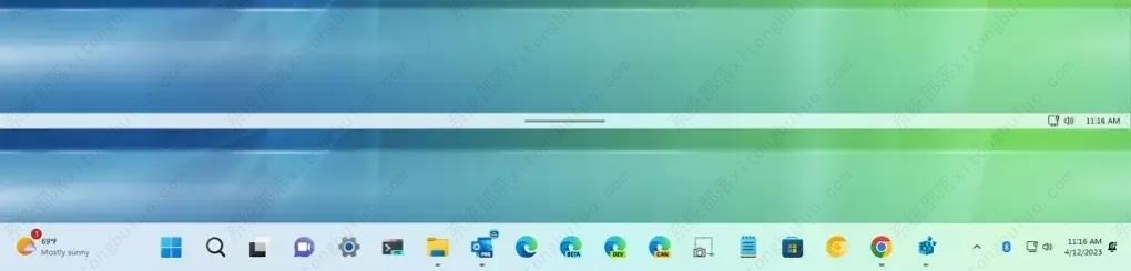 如何在Windows 11上启用或禁用平板电脑的任务栏？