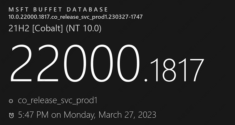 Windows 11 KB5025224(22000.1817)4月累积补丁来啦！(附更新内容)