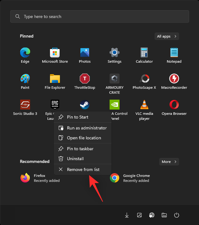 如何从 Win11 的开始菜单中删除推荐