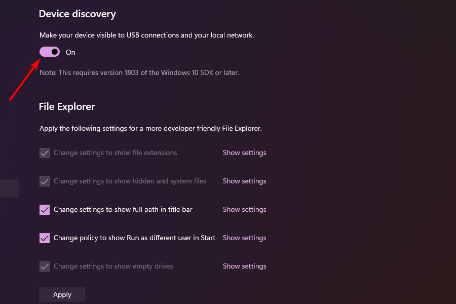 如何在 Windows 11 中启用开发人员模式？