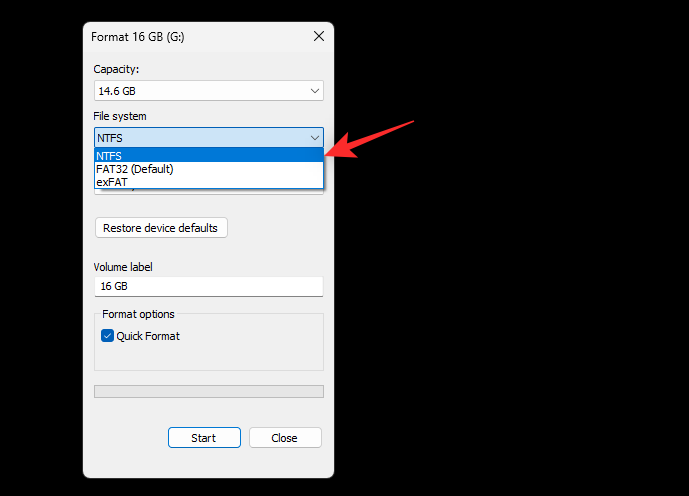 Win11系统下将 USB 格式化为 NTFS 的多种技巧