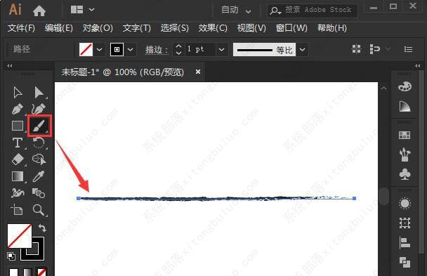 ai怎么改变笔刷颜色？ai笔刷颜色怎么调教程
