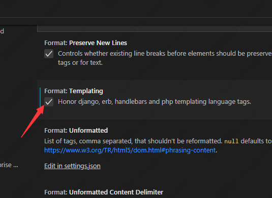 Vscodephp模板语言标记关闭方法教程