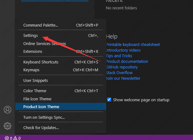 Vscode全局工具栏怎么设置？