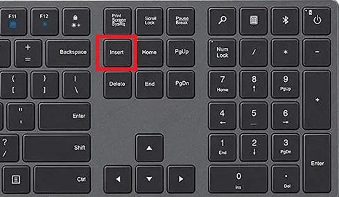 word打字覆盖后面的字怎么取消？