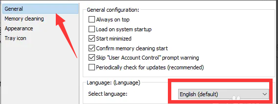 memreduct怎么设置中文？memreduct设置教程