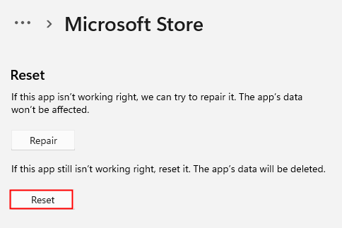 如何修复Microsoft Store无法在Windows11中运行？